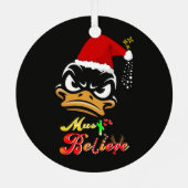 Must Believe Christmas メタルオーナメント (裏面)