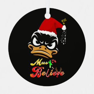 Must Believe Christmas メタルオーナメント