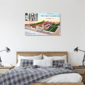 Must-Hatch Incubator Co Bldgの空中表示 キャンバスプリント (インサイチュ (寝室))