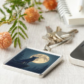 Must-Have! Moonlight Wolf Keychain Full of Emotion キーホルダー (側面)