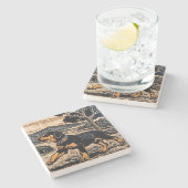 Must Love Dogs  ストーンコースター (横)