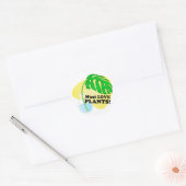 Must Love Plants Monstera ラウンドシール (封筒)