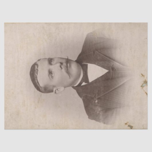 Mustachの人のがらくたジャーナル要素シート 薄葉紙 (正面)