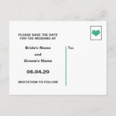 Mustache日付の保存 案内ポストカード (裏面)