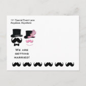 Mustache日付カードの保存 案内ポストカード (裏面)