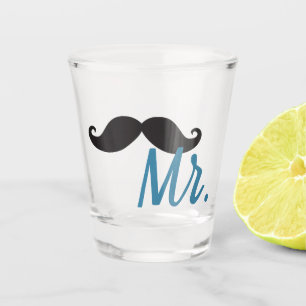 Mustache氏の小グラス ショットグラス