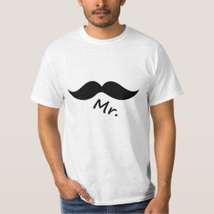 Mustache氏 Tシャツ