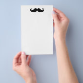 Mustache 5.5インチx 8.5インチフライヤー チラシ (ハンドル)