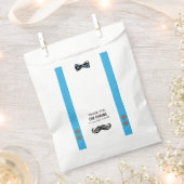 Mustache Bash – ベビーシャワー – キャンディ – お気に入りバッグ フェイバーバッグ (クリップ留めされた状態)