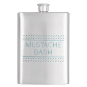 Mustache Bash Metro フラスク (正面)