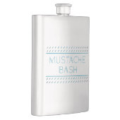 Mustache Bash Metro フラスク (右)