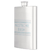 Mustache Bash Metro フラスク (左)
