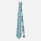 Mustache Dapper Pattern Necktie Tie ネクタイ (正面)