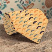 Mustache Dapper Pattern Necktie Tie ネクタイ