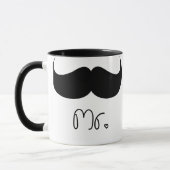 Mustache Mug氏 マグカップ (左)