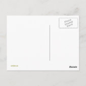 Mustache Needs Love Tooポストカードおもしろい ポストカード (裏面)