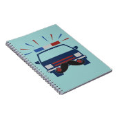 Mustache Police custom color notebook ノートブック (右側)