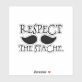 Mustache Respect the Stache シール (シート)