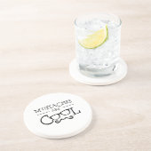 Mustaches Cool Glasses コースター (側面)