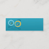 Mustachioのプロフィールカード スキニー名刺 (裏面)