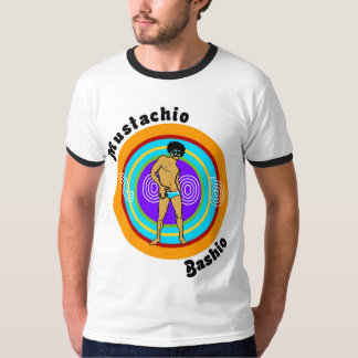 Mustachio Bashio Tシャツ