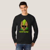Mustachio Pistachio Mustache Nut Pistachios Tシャツ (正面フル)