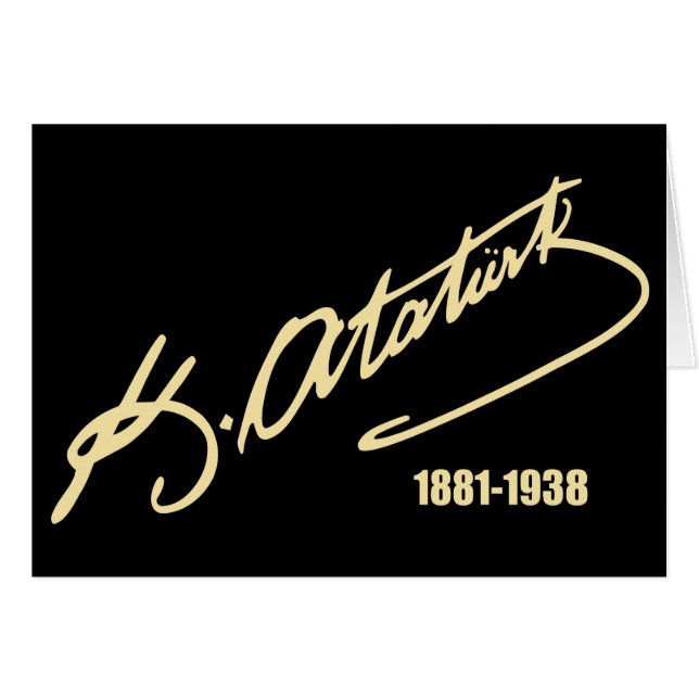 Mustafa Kemal Ataturk (正面横)