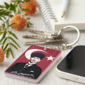 Mustafa Kemal Atatürk キーホルダー (正面右)