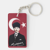 Mustafa Kemal Atatürk キーホルダー (裏面)