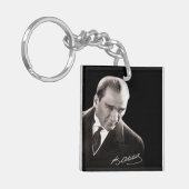 Mustafa Kemal Ataturk キーホルダー (正面左)