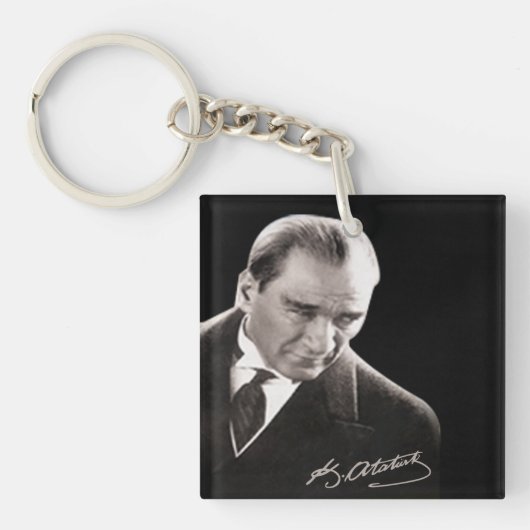 Mustafa Kemal Ataturk キーホルダー (正面)