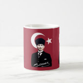 Mustafa Kemal Atatürk コーヒーマグカップ (中央)