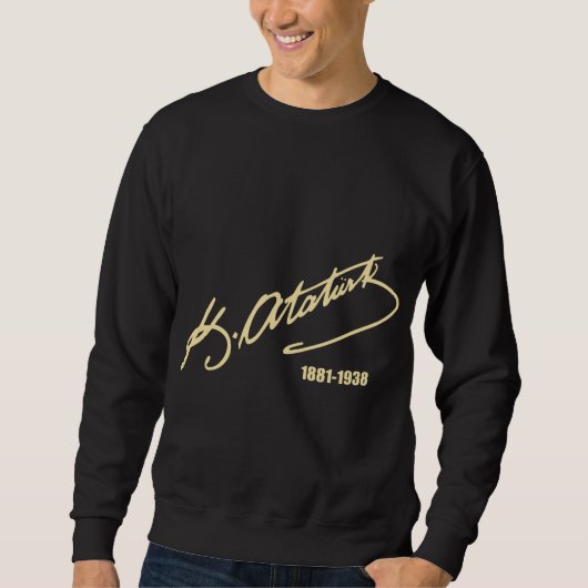 Mustafa Kemal Ataturk スウェットシャツ (正面)