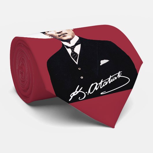 Mustafa Kemal Atatürk ネクタイ (ロール)