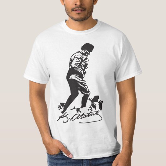 Mustafa Kemal Ataturk Tシャツ (正面)