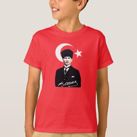 Mustafa Kemal Atatürk Tシャツ (正面)
