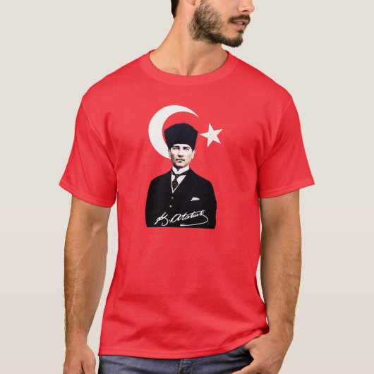 Mustafa Kemal Atatürk Tシャツ (正面)