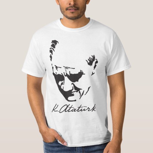 Mustafa Kemal Ataturk Tシャツ (正面)