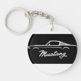 Mustang, car,Porte-clés en acrylique キーホルダー