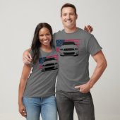Mustang Musclecar Generation 5 w Flag boy Tシャツ (ユニセックス)