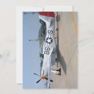 Mustang P-51D航空機 – フラットカード