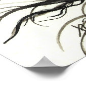 Mustang Pinto Horse by BiHrLe Poster ポスター (角)