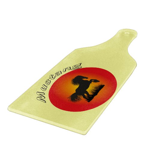 Mustang Schneidebrett カッティングボード (角)