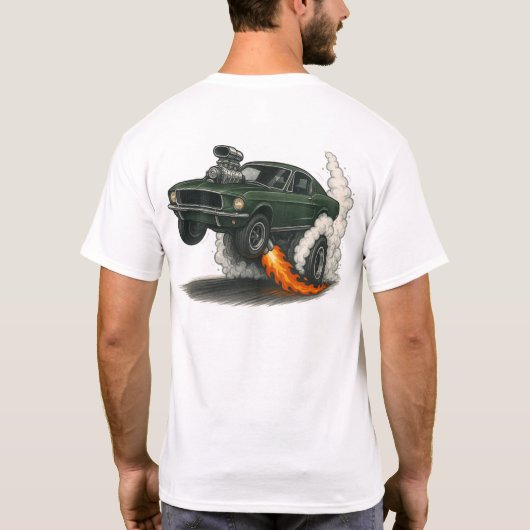 Mustang Tシャツ (裏面)