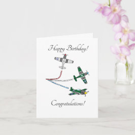 Mustangsカスタマイズ可能な誕生日カード カード