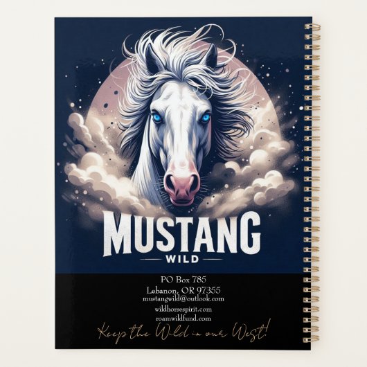MustangWild Planner  プランナー手帳 (裏面)