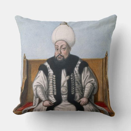 Mustapha IIIの(1717-74年の)サルタン「Serからの1757-74年、 クッション (正面)