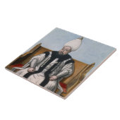Mustapha IIIの(1717-74年の)サルタン「Serからの1757-74年、 タイル (側面)