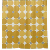 Mustard Bloom シャワーカーテン (正面)