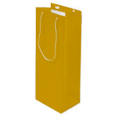 Mustard Yellow ワインギフトバッグ (正面アングル)